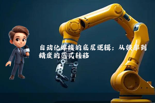 自动化焊接的底层逻辑：从效率到精度的范式转移
